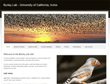 Tablet Screenshot of burleylab.org